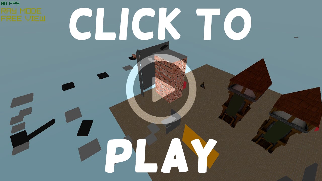 Raylib 3D game, web version